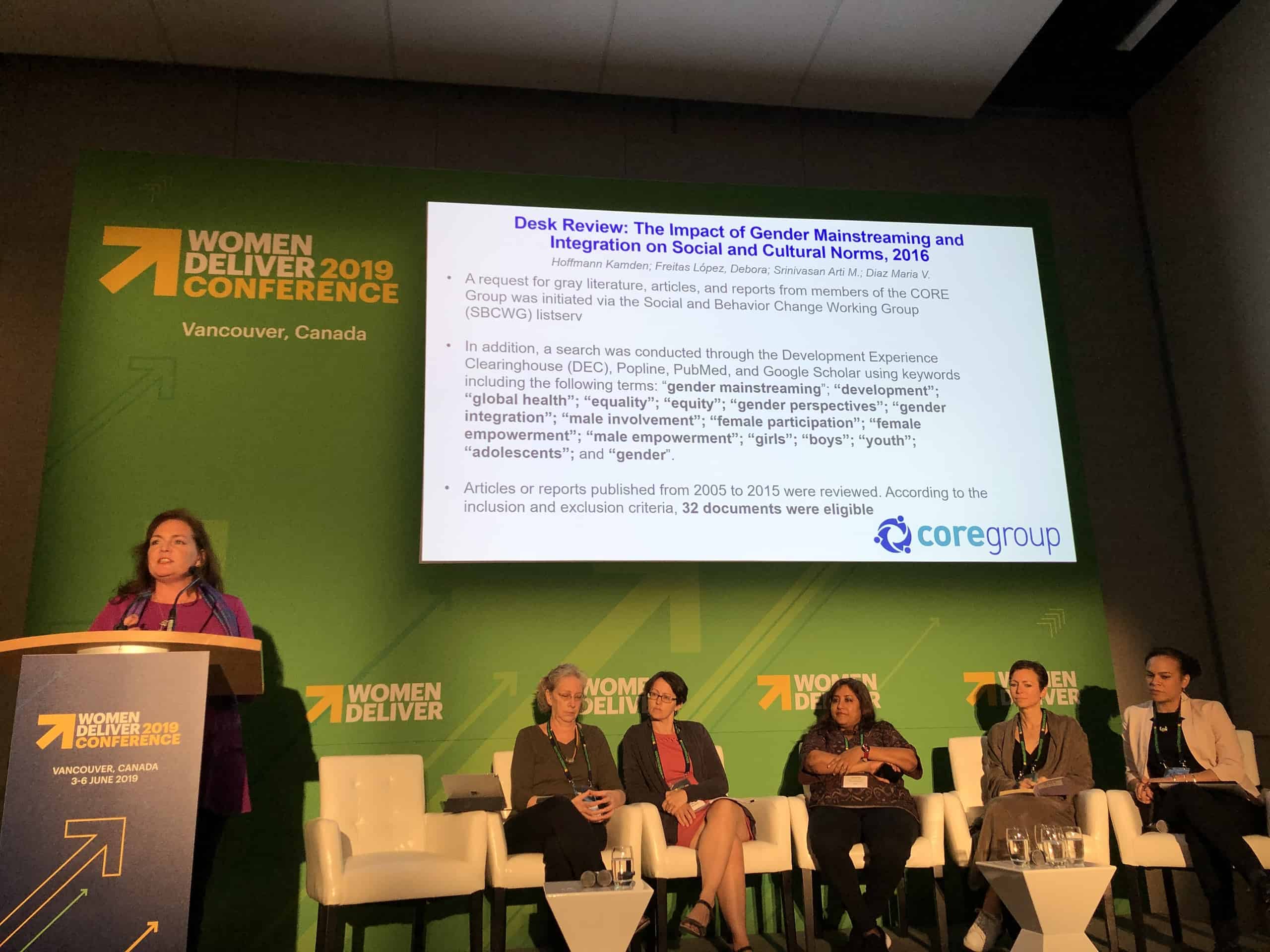 Lisa Hilmi speaking at WD2019