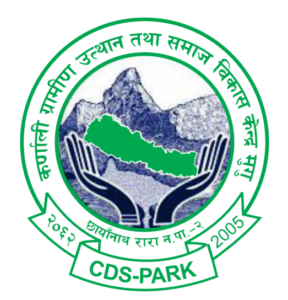 CDS Park logo hands holding mountains